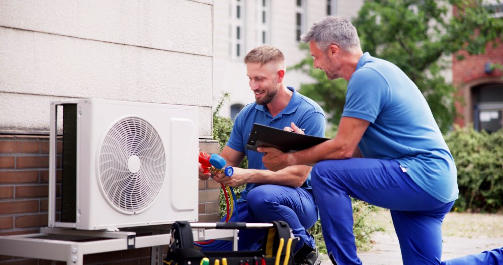 Installation PAC air/air Bavay